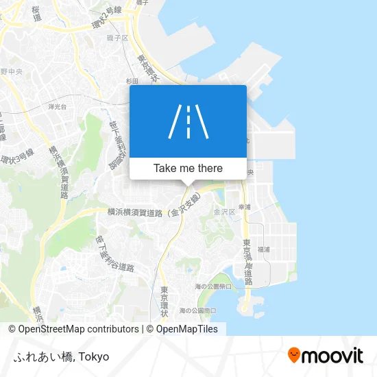 ふれあい橋 map