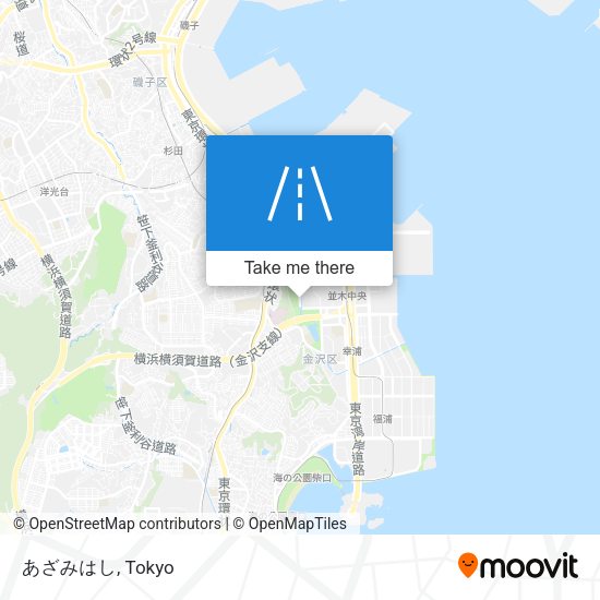 あざみはし map