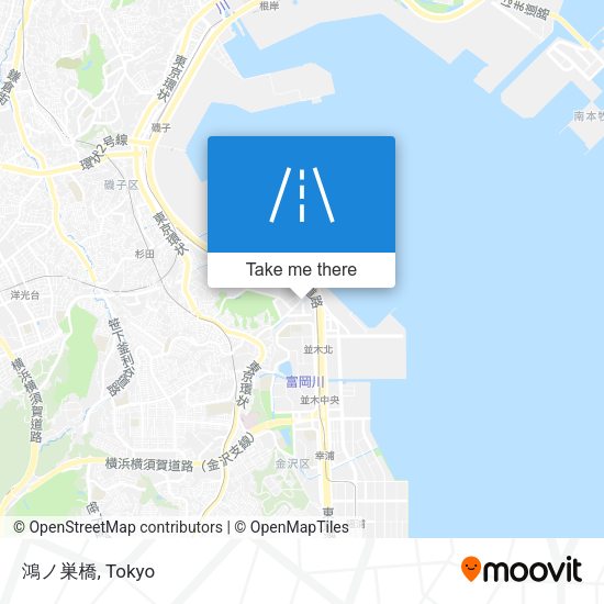 鴻ノ巣橋 map
