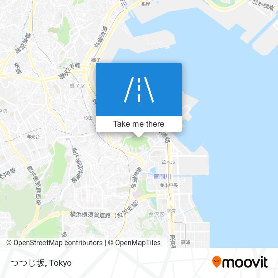 つつじ坂 map