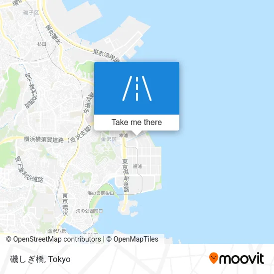 磯しぎ橋 map