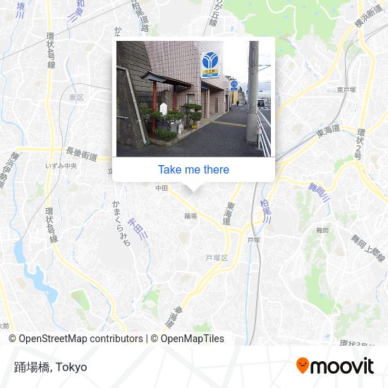 踊場橋 map