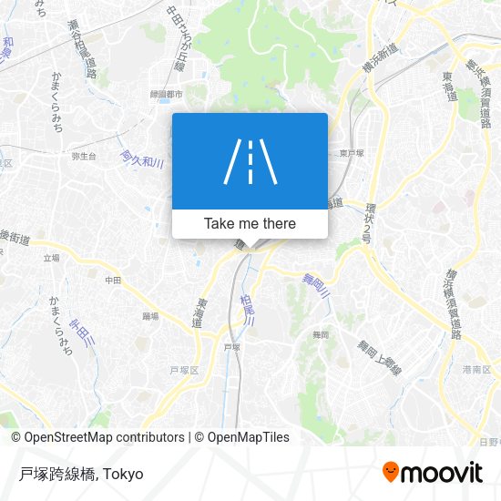 戸塚跨線橋 map