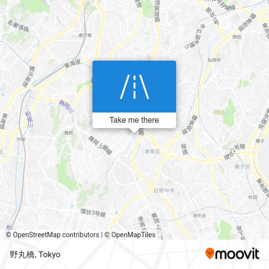 野丸橋 map