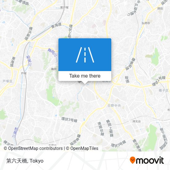 第六天橋 map