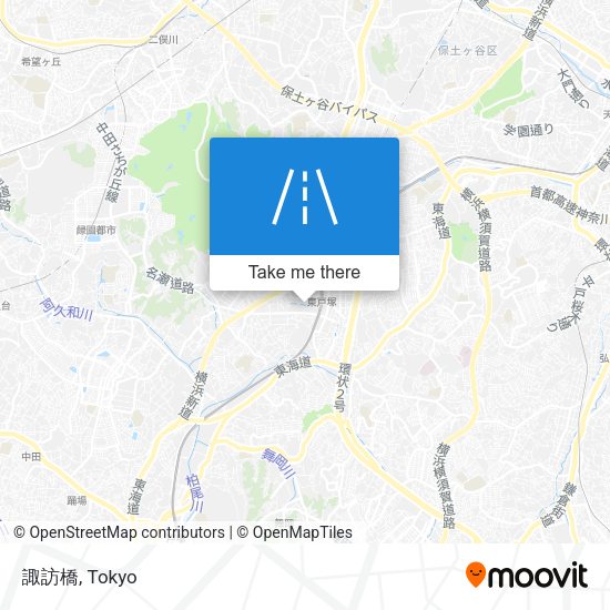 諏訪橋 map