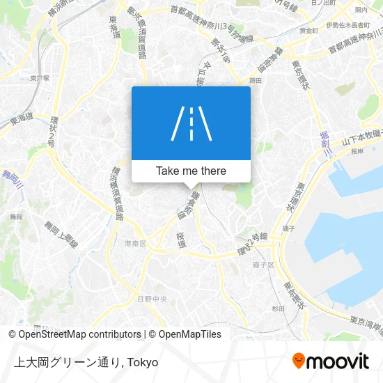 上大岡グリーン通り map