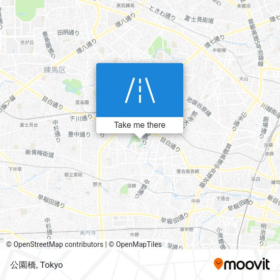 公園橋 map