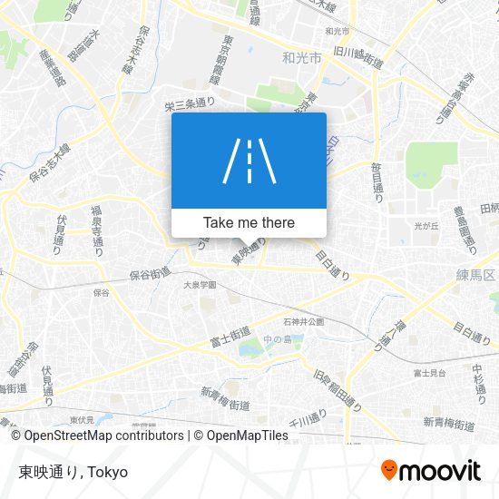 東映通り map
