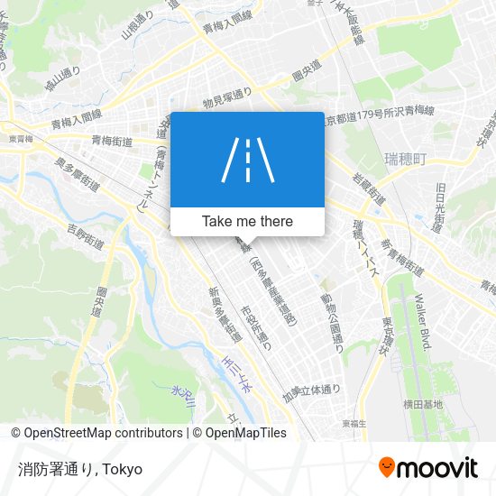 消防署通り map