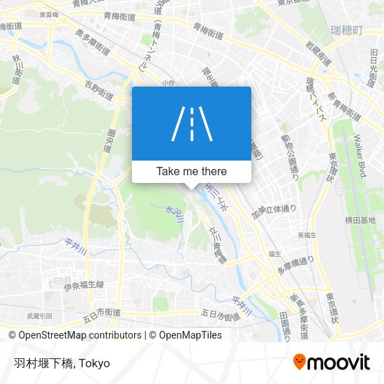 羽村堰下橋 map