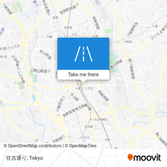 住吉通り map