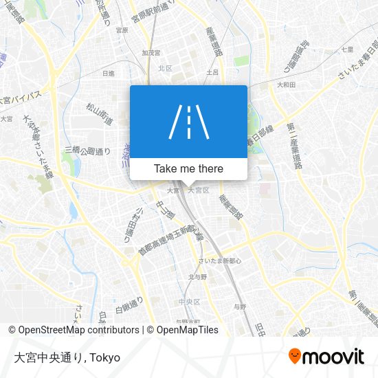 大宮中央通り map