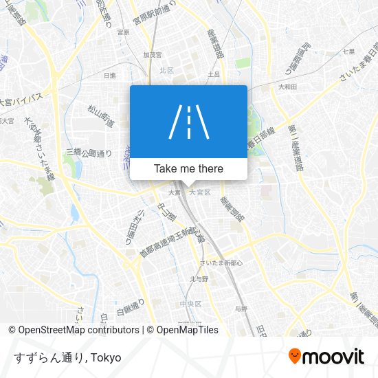 すずらん通り map