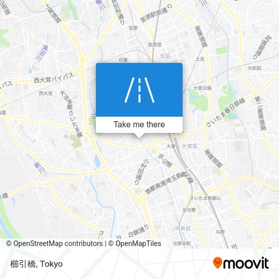 櫛引橋 map