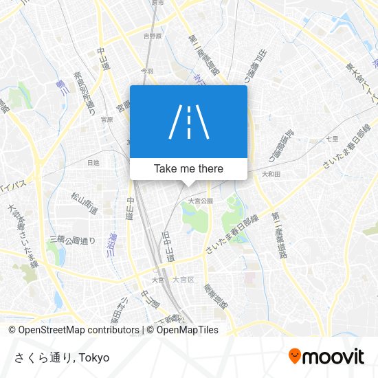 さくら通り map