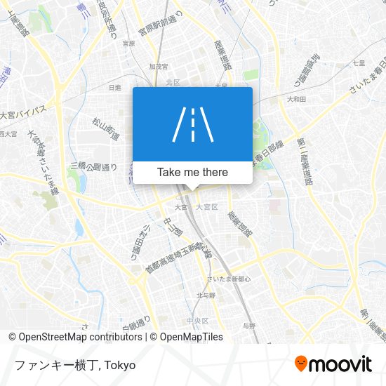 ファンキー横丁 map