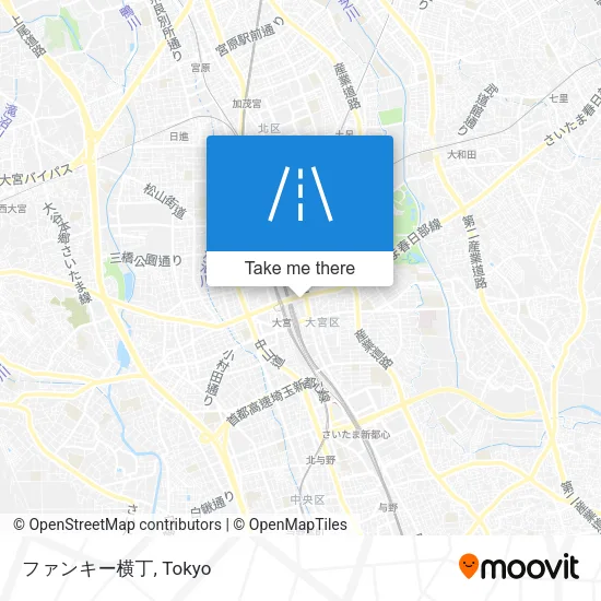 ファンキー横丁 map