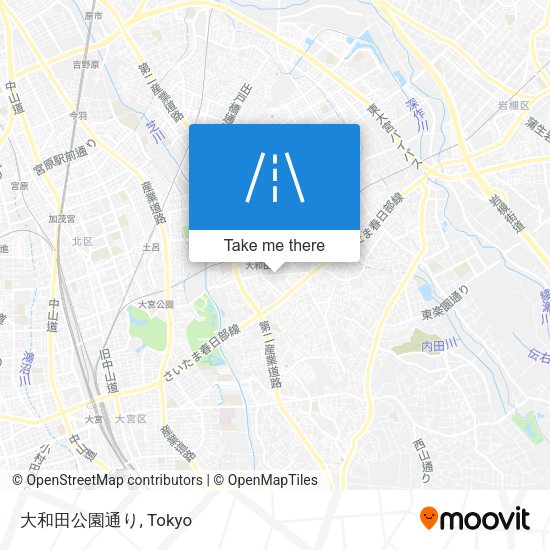 大和田公園通り map