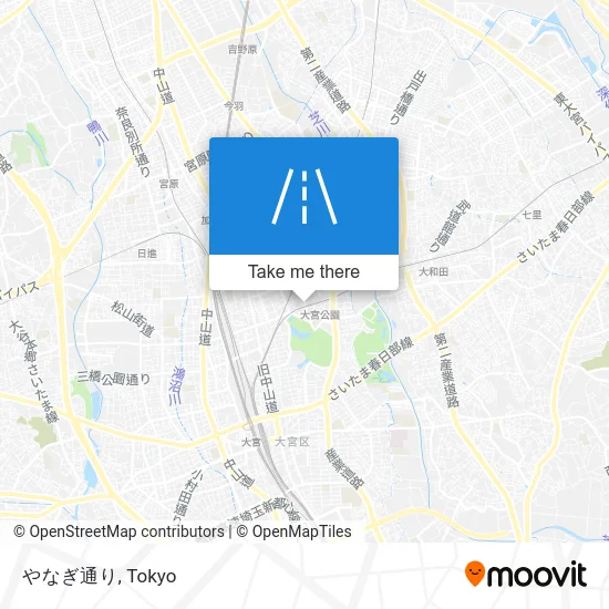 やなぎ通り map
