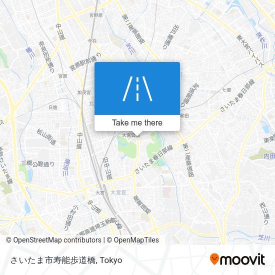 さいたま市寿能歩道橋 map