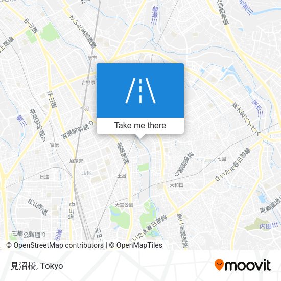 見沼橋 map