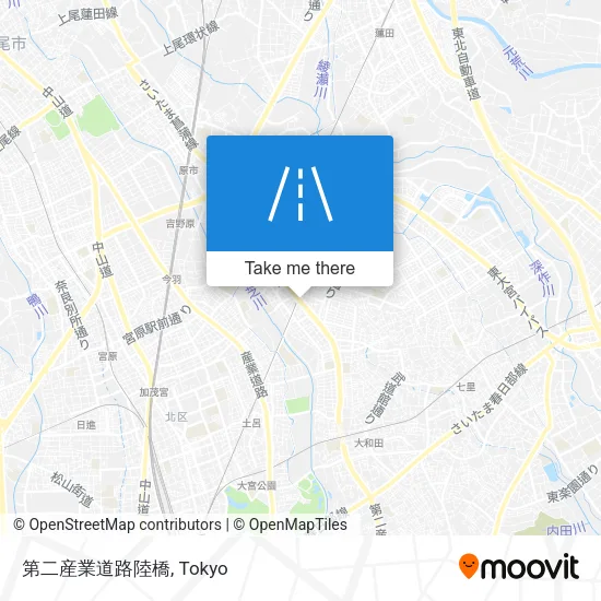 第二産業道路陸橋 map