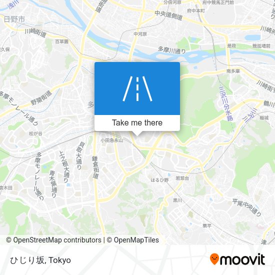 ひじり坂 map