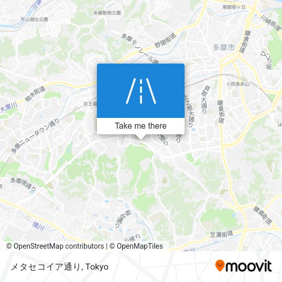 メタセコイア通り map