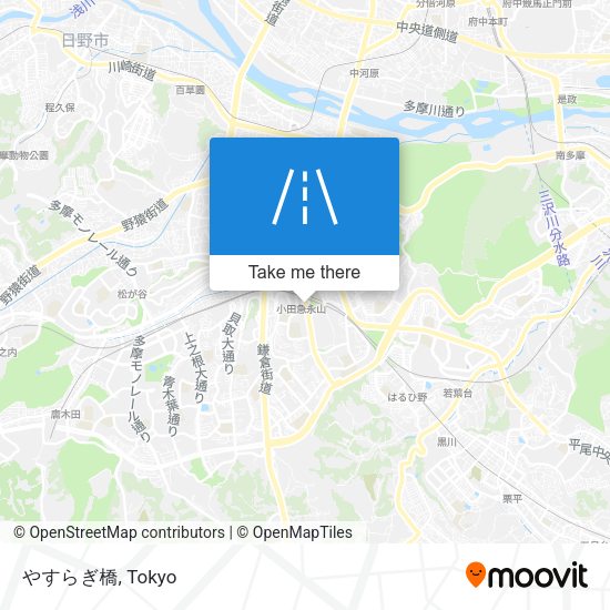 やすらぎ橋 map