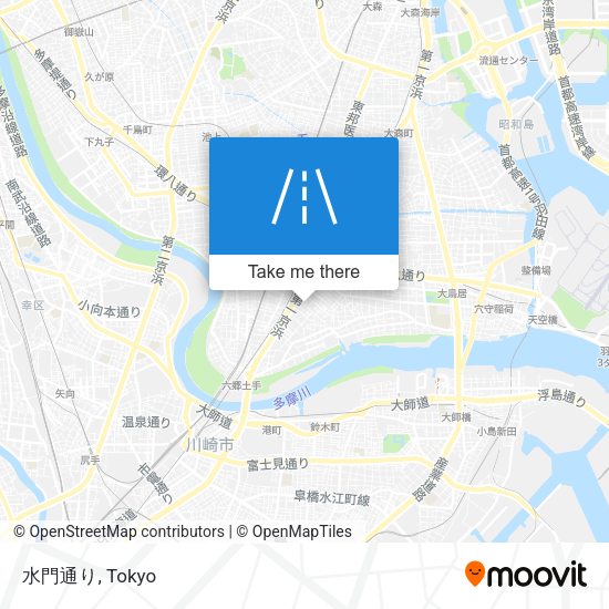 水門通り map