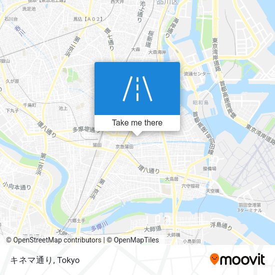 キネマ通り map