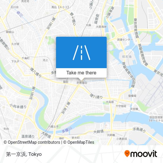 第一京浜 map
