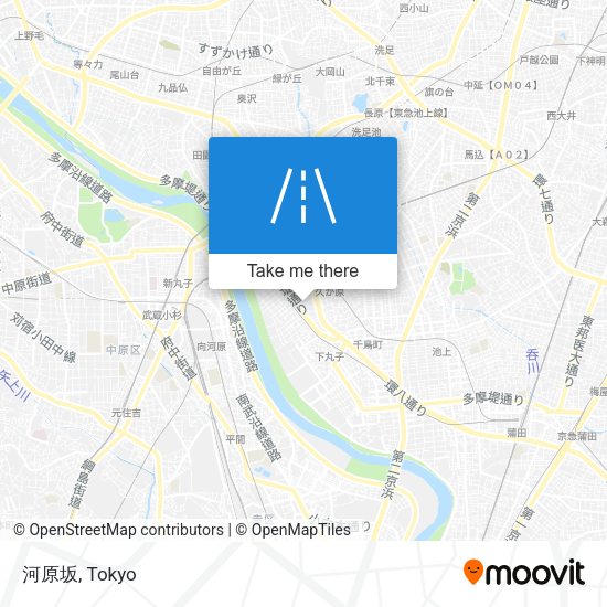 河原坂 map