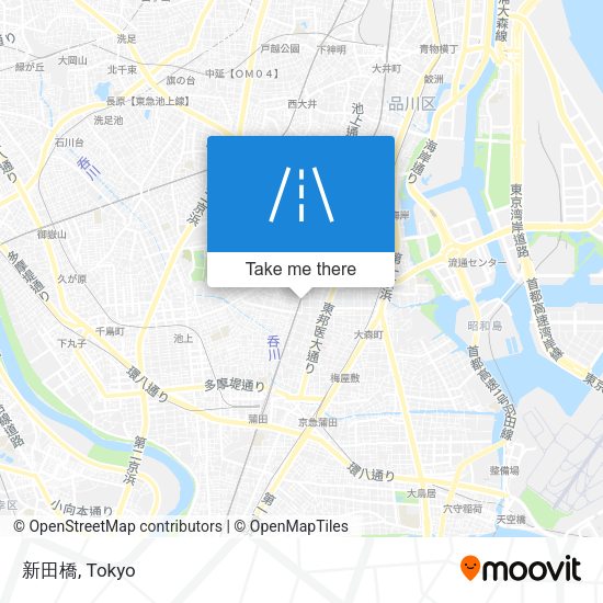 新田橋 map