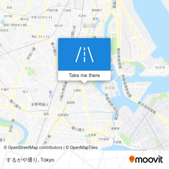 するがや通り map