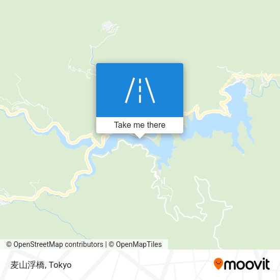 麦山浮橋 map