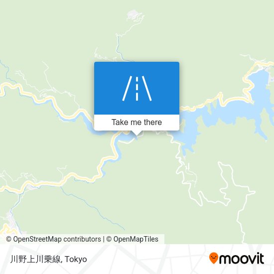川野上川乗線 map