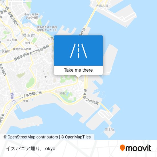 イスパニア通り map
