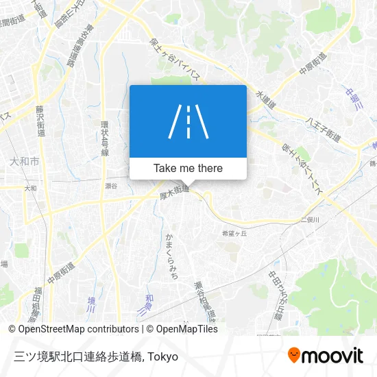 三ツ境駅北口連絡歩道橋 map
