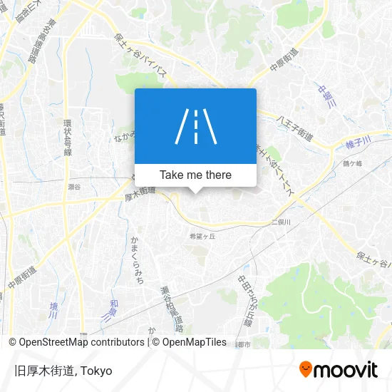 旧厚木街道 map