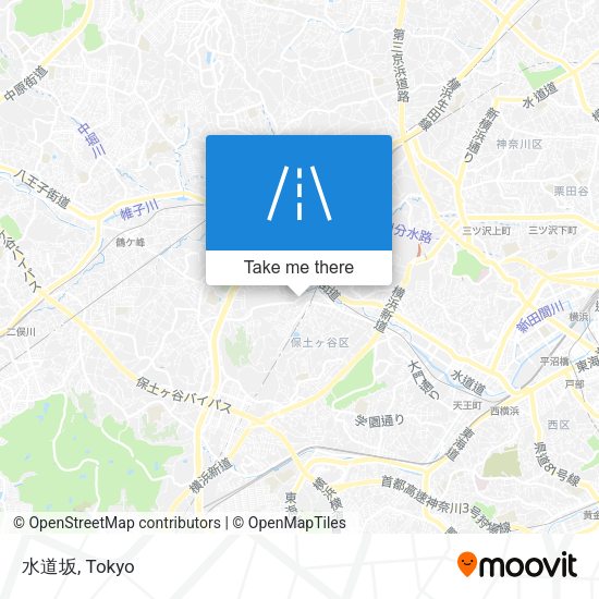 水道坂 map