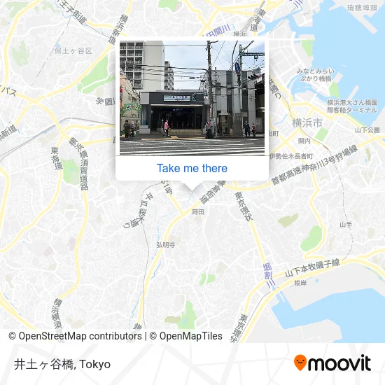 井土ヶ谷橋 map