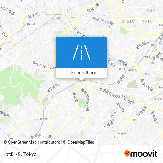 元町橋 map