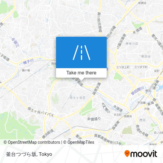釜台つづら坂 map