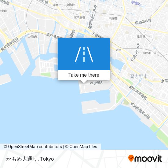 かもめ大通り map