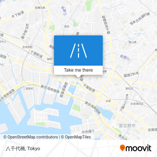 八千代橋 map
