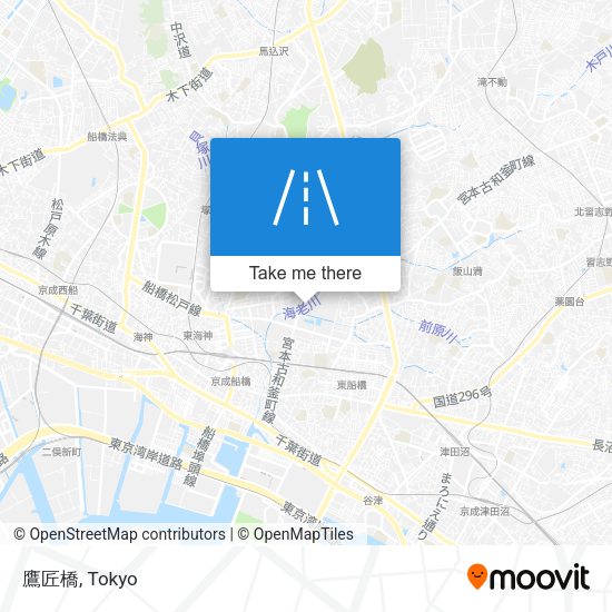 鷹匠橋 map