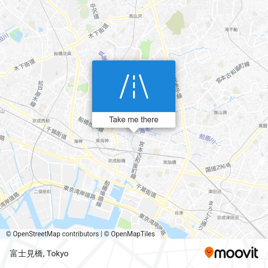 富士見橋 map