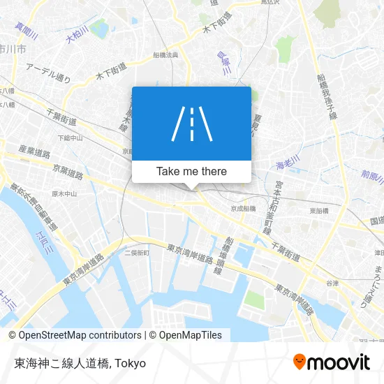 東海神こ線人道橋 map